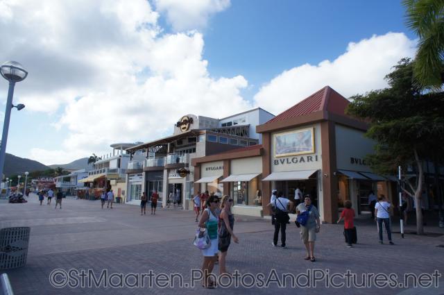 BVLGARI and other shops in Philipsburg St Maarten near wharf.jpg