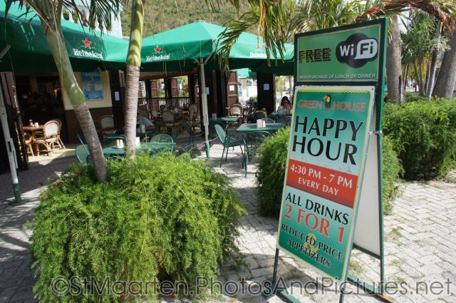 Free Wifi with purchase of food at Green House Philipsberg St Maarten.jpg