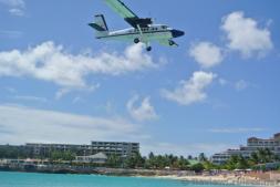 Winair PJ-WIT over Maho.jpg
