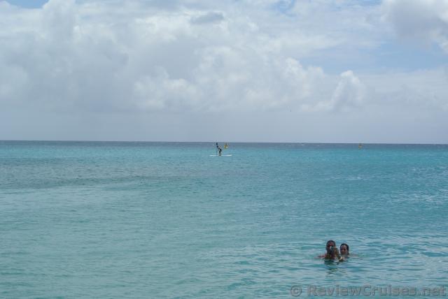 Water paddling in the waters of Maho Beach.jpg