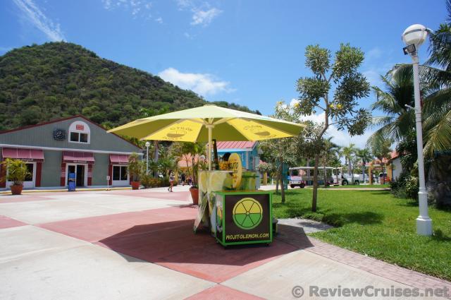 Mojito Lemon stand at Port of St Maarten.jpg