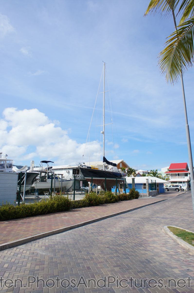 Yacht out of water in St Maarten Philipsburg area.jpg
