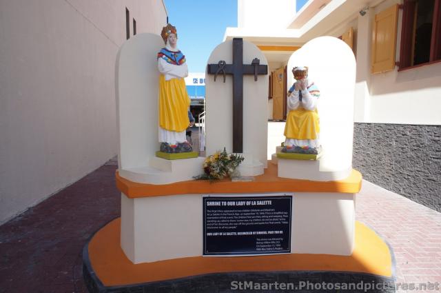 Shrine to Our Lady of La Salette St Martin of Tours Roman Catholic Church Philipsburg St Maarten.jpg
