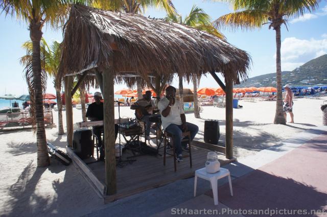 Band and singer perform at Philipsburg beach St Maarten.jpg
