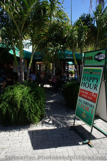 Free Internet Wifi and Happy Hour at Green House Philipsburg St Maarten.jpg
