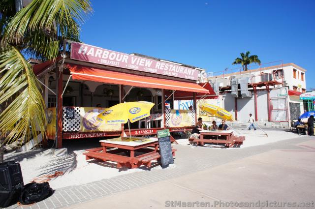 Harbour View Restaurant with local food at beach of Philipsburg St Maarten.jpg
